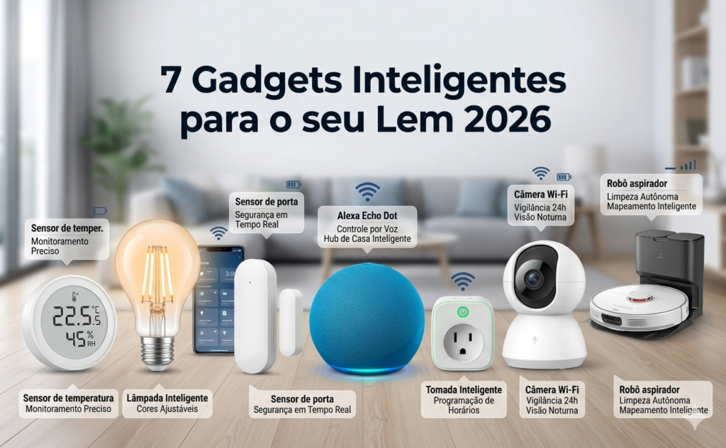 7 gadgets que valem a pena em 2026