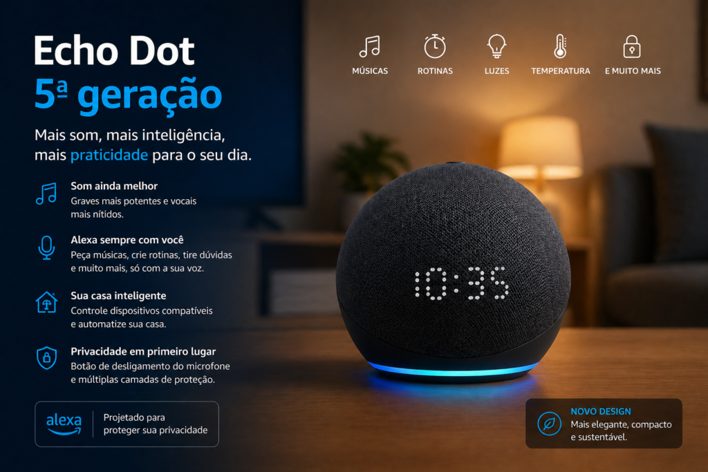 Echo Dot 5ª Geração