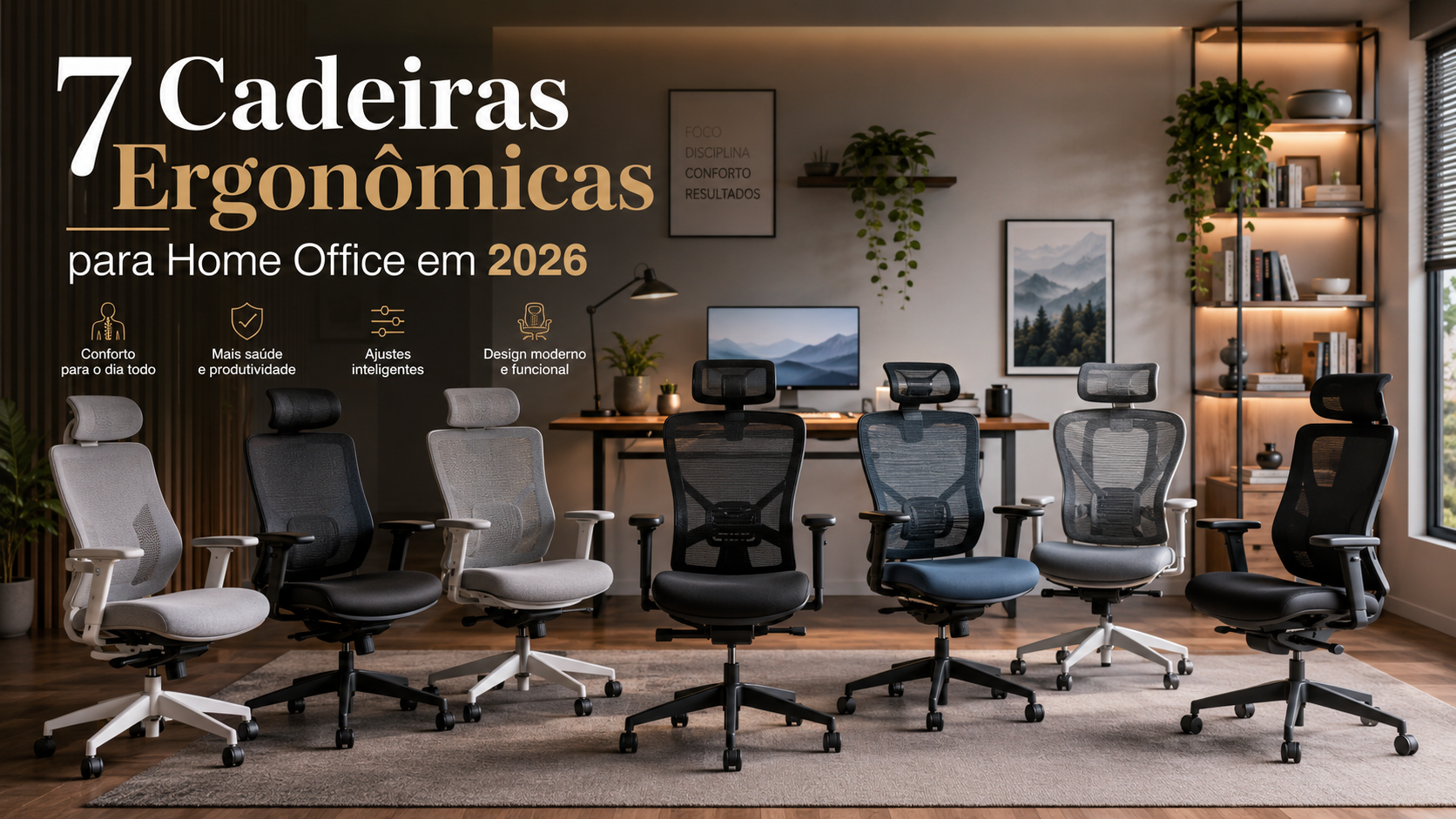 cadeiras ergonômicas para home office em 2026